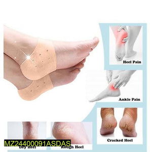 Silicone heel anti crack for men and women