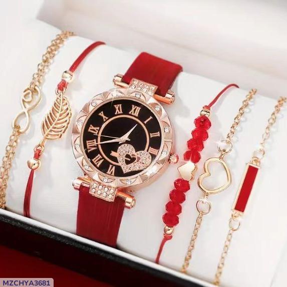 Diamond watch 6 pcs  trend